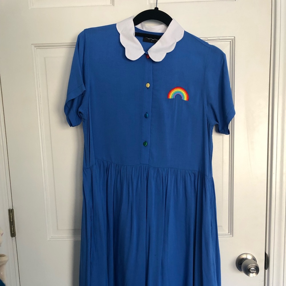 Lazy Oaf cloud collar dress